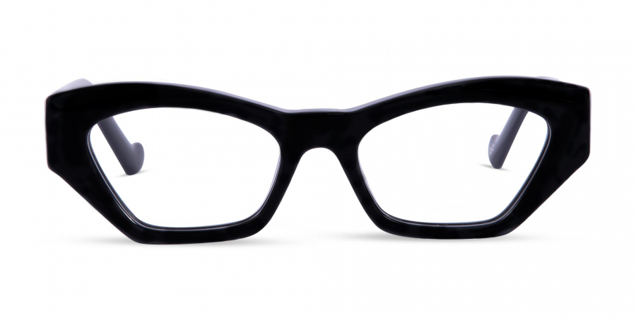 Thick Frame Cat Eye Glasses
