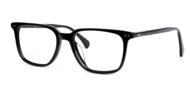 black rectangular wayfarer full rim glasses frames