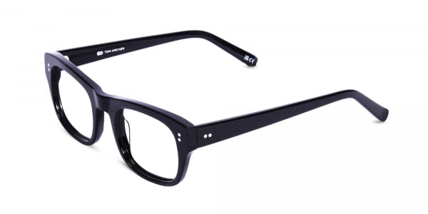 Black Rectangle Eyeglass Frames