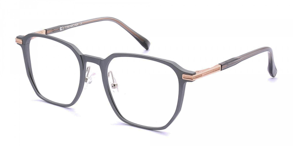 geometric eyeglass frames