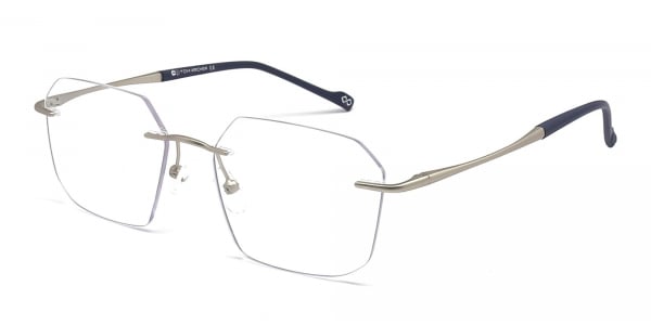 rimless varifocal glasses