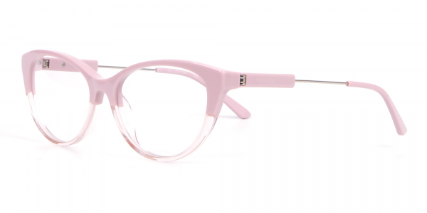 Calvin Klein CK19706 Women Two Tone Cat Eye Glasses Pink