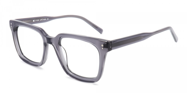 large square frame glasses