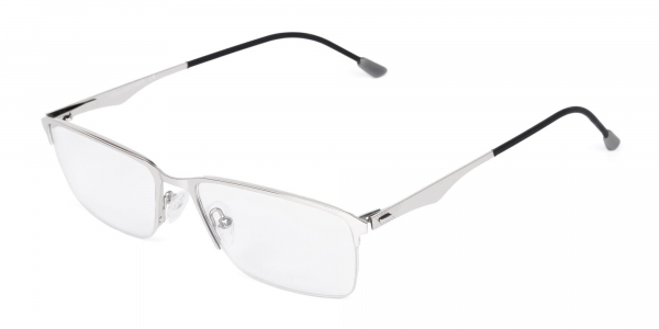 titanium rectangle glasses