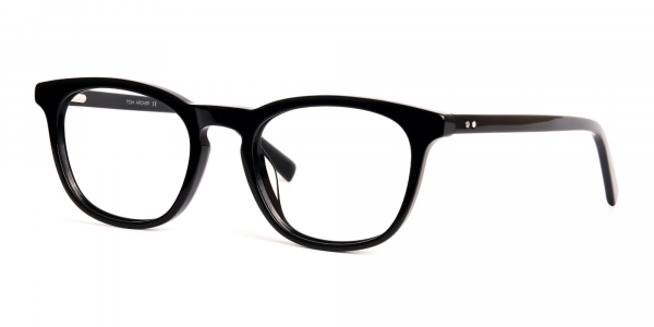 black wayfarer full rim glasses frames