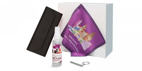 Cleaning Kit with Black Trifold