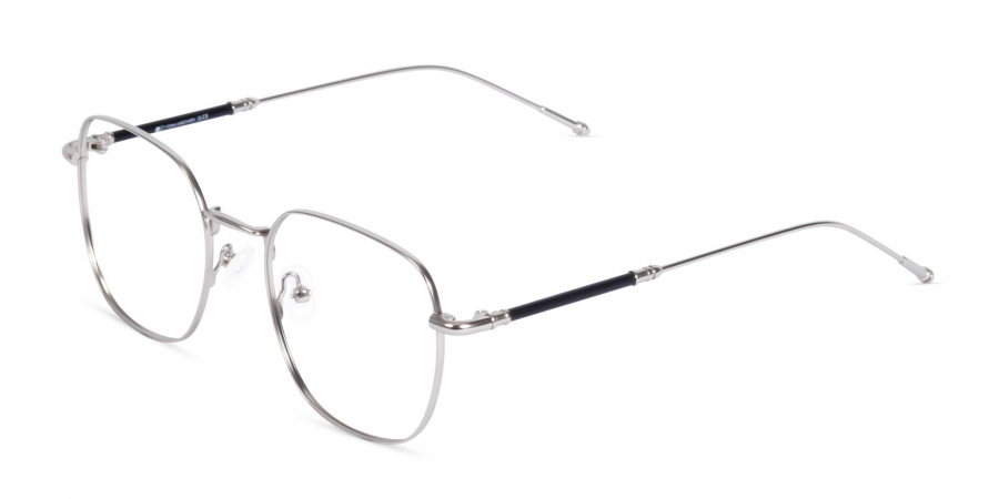 Square Metal Eyeglasses