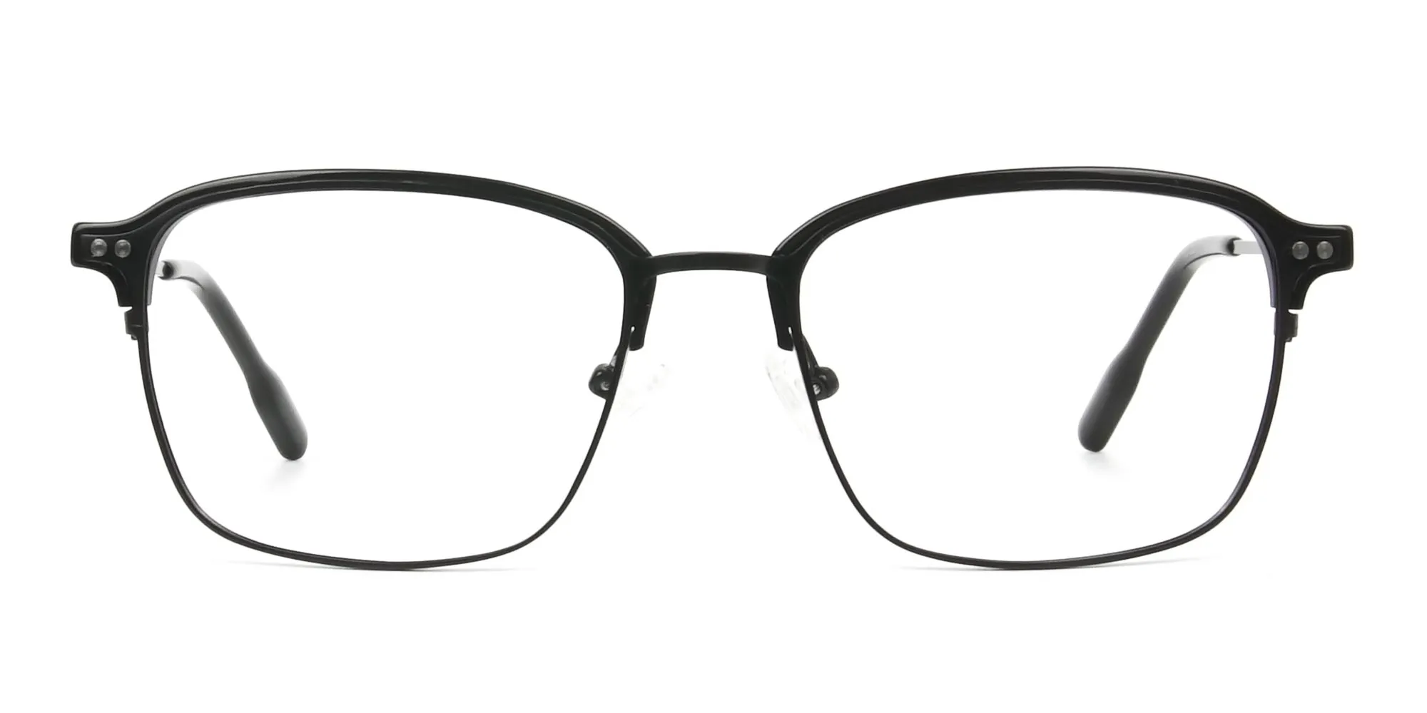 DALTON 3 - Rectangular Browline Glasses | Specscart.®