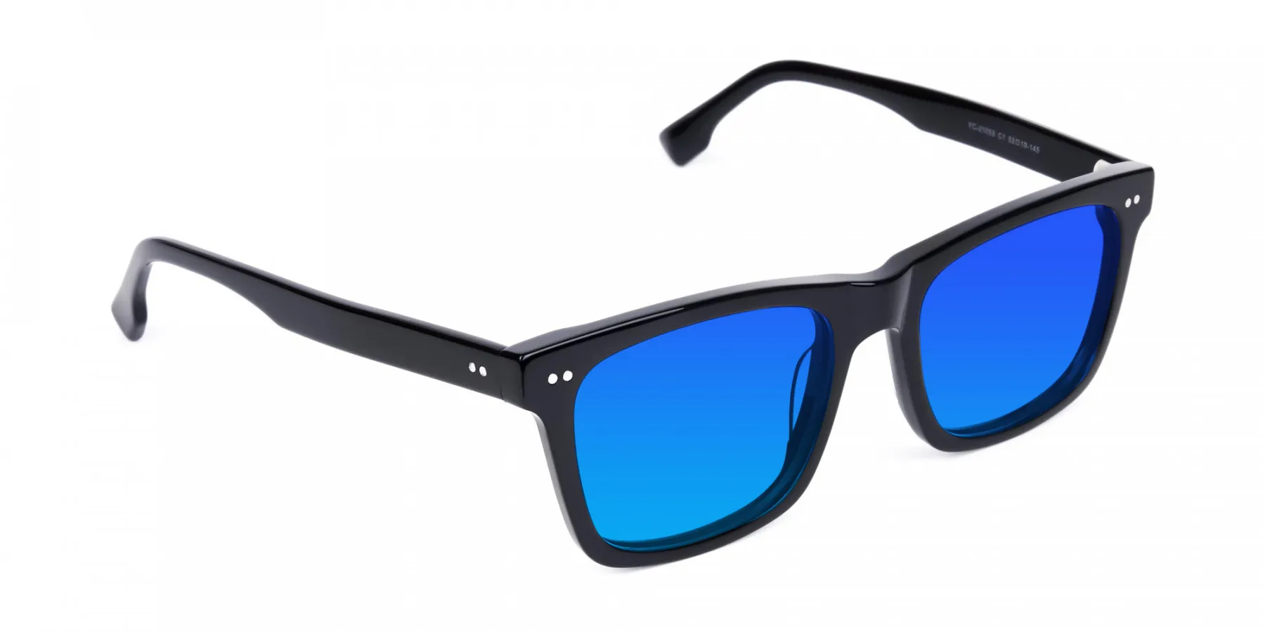 Fashionable Blue Square Sunglasse-2