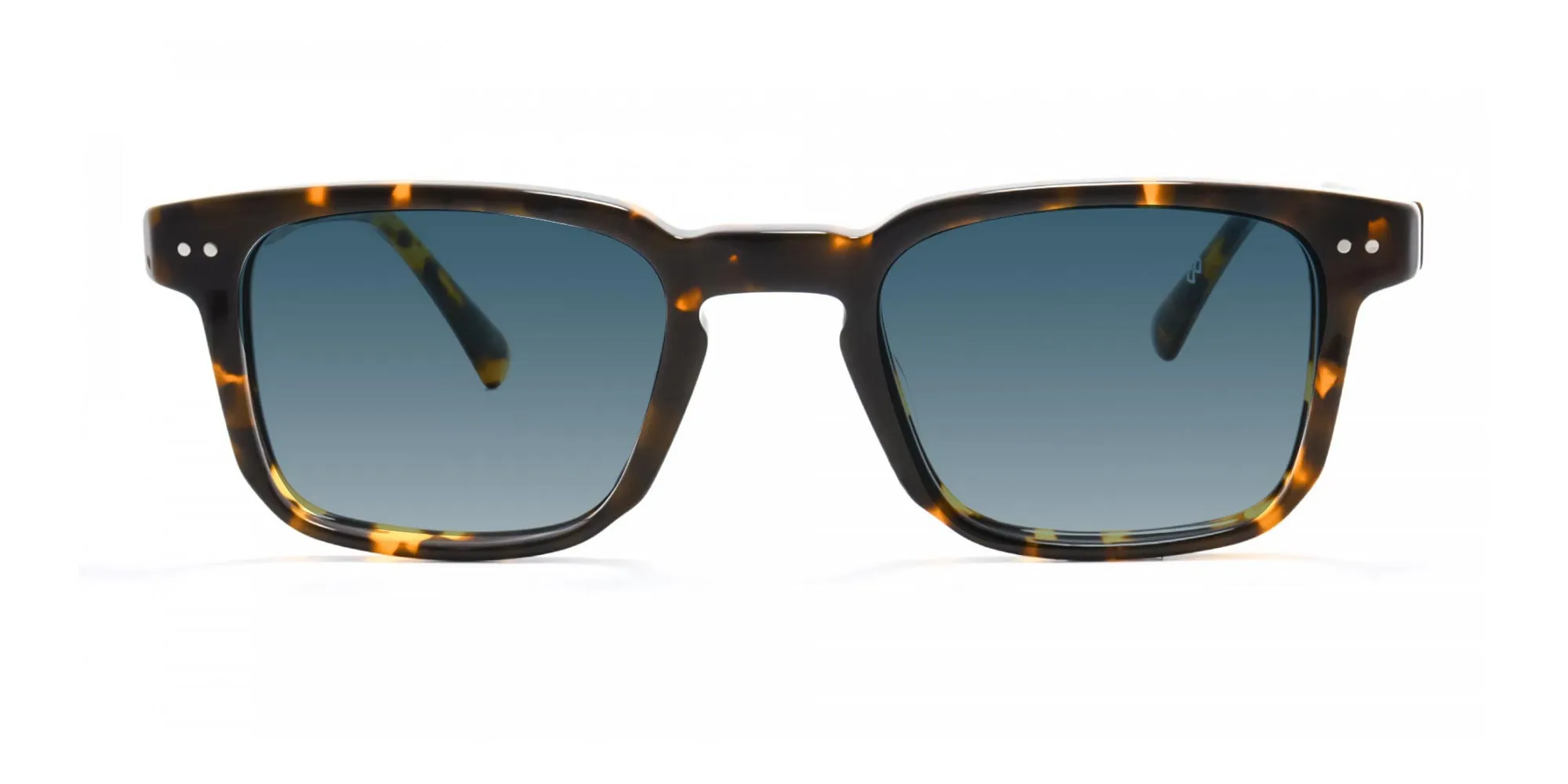 Gradient Blue Sunglasses-2