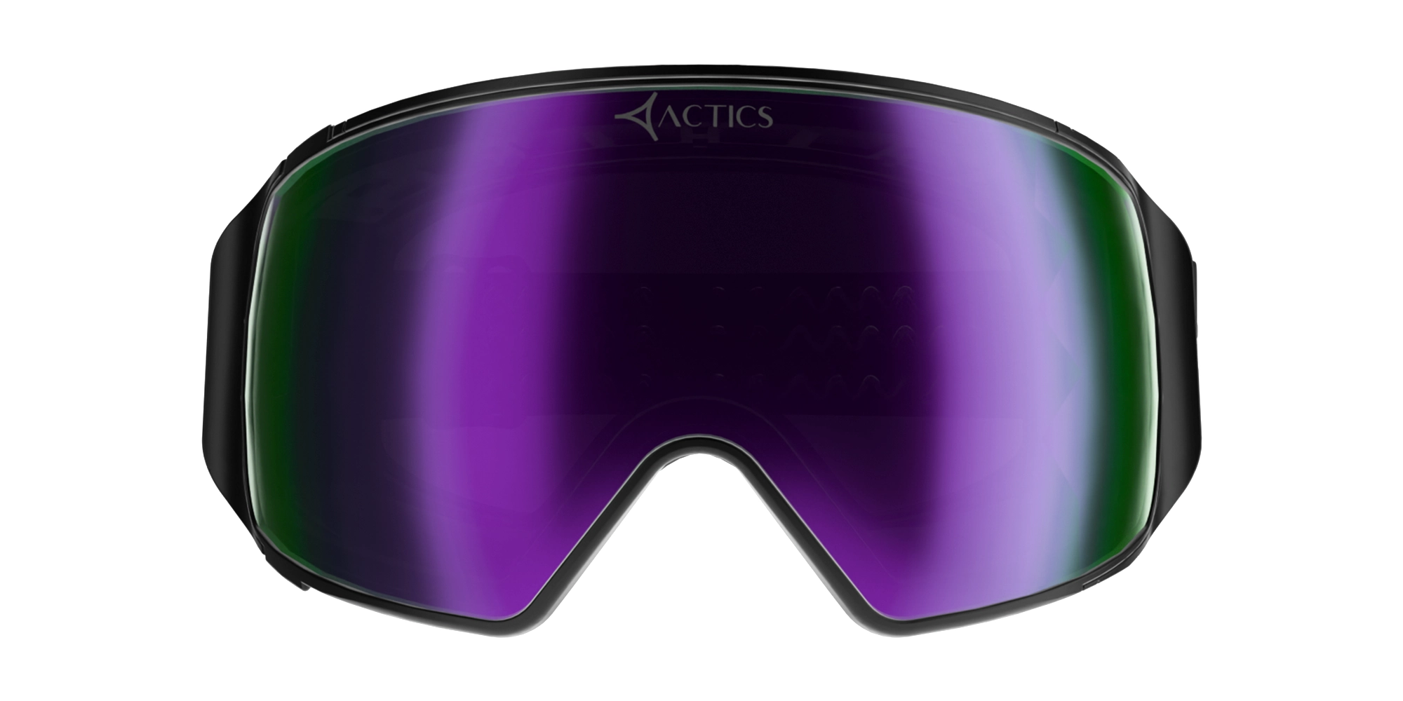 Black Ski Goggles for Pro Skiers - 1