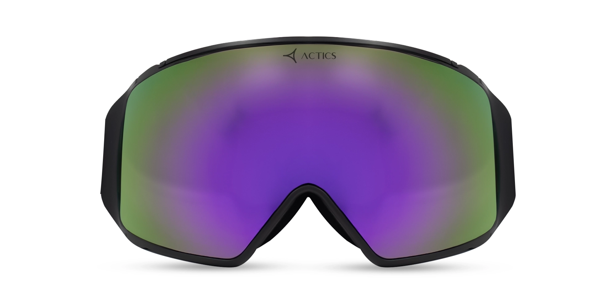 Black Ski Goggles for Pro Skiers - 1