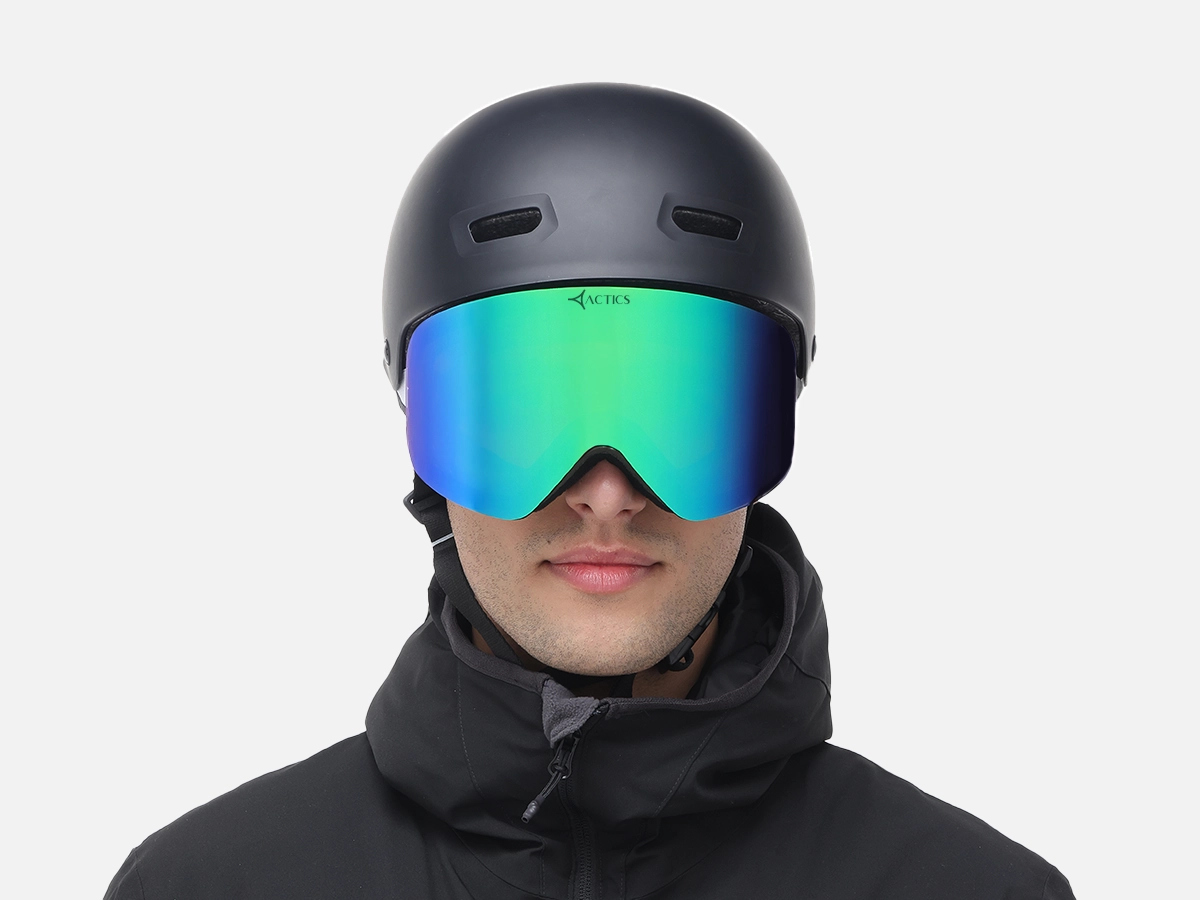 Black FALCON Ski Goggles - 1