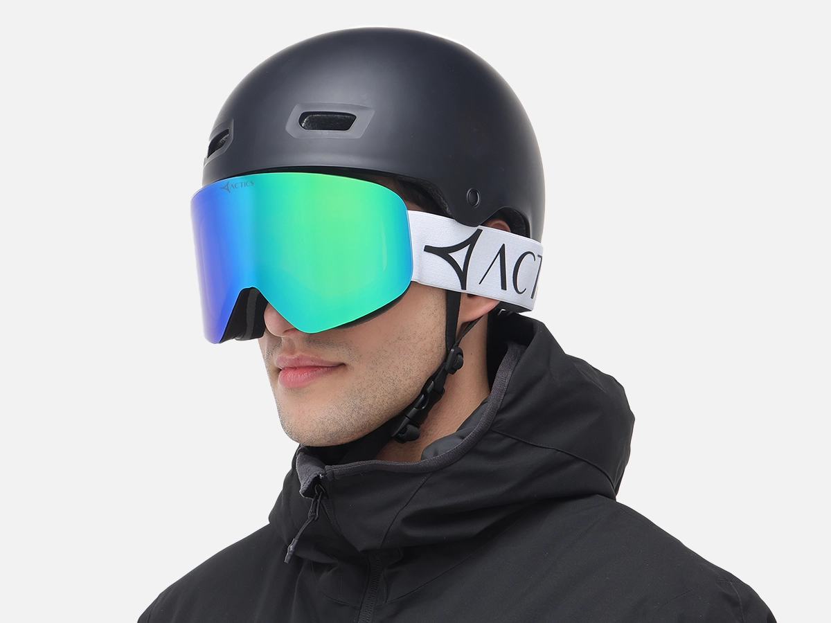 Black FALCON Ski Goggles - 1