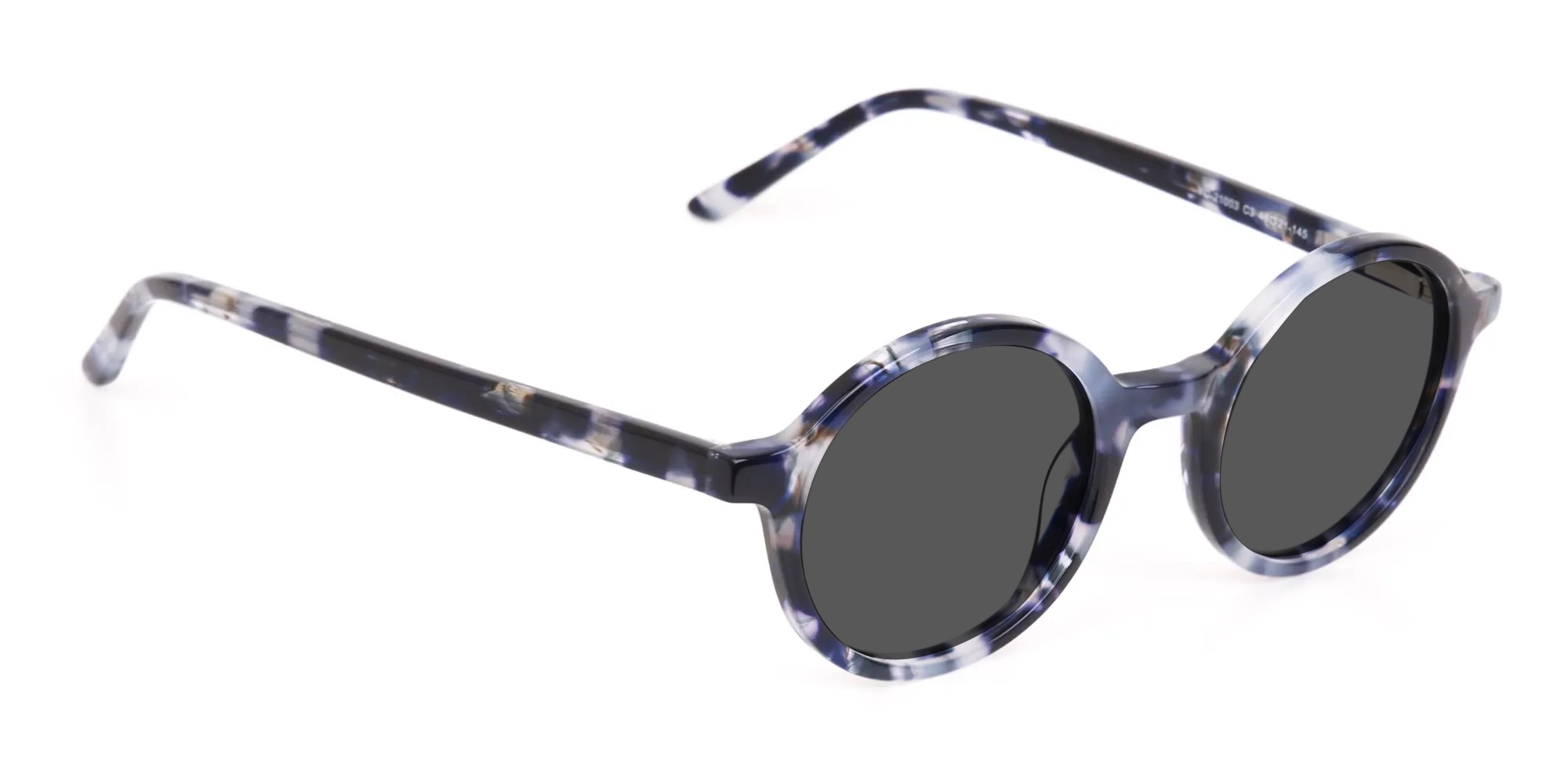 Oval Tortoise Shell Sunglasses-1