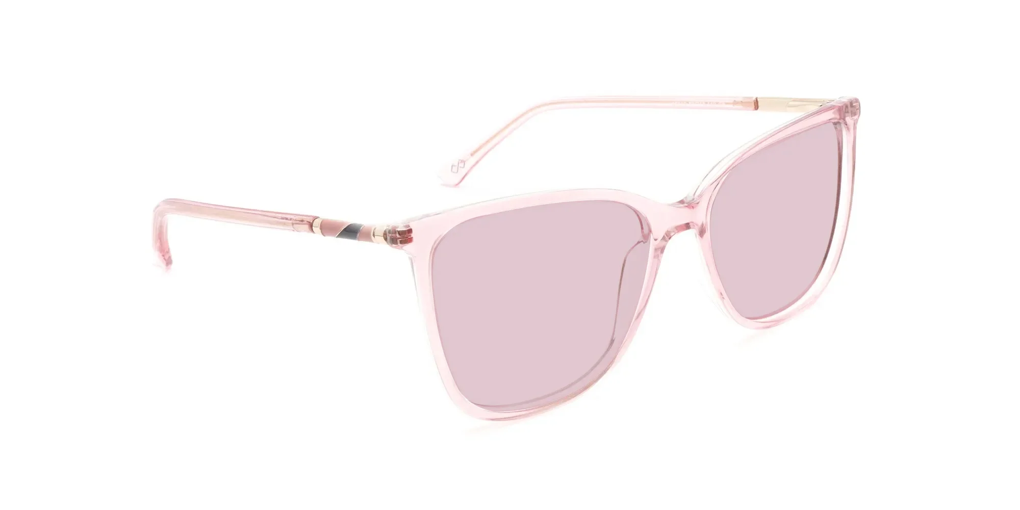 Clear Pink Sunglasses-1