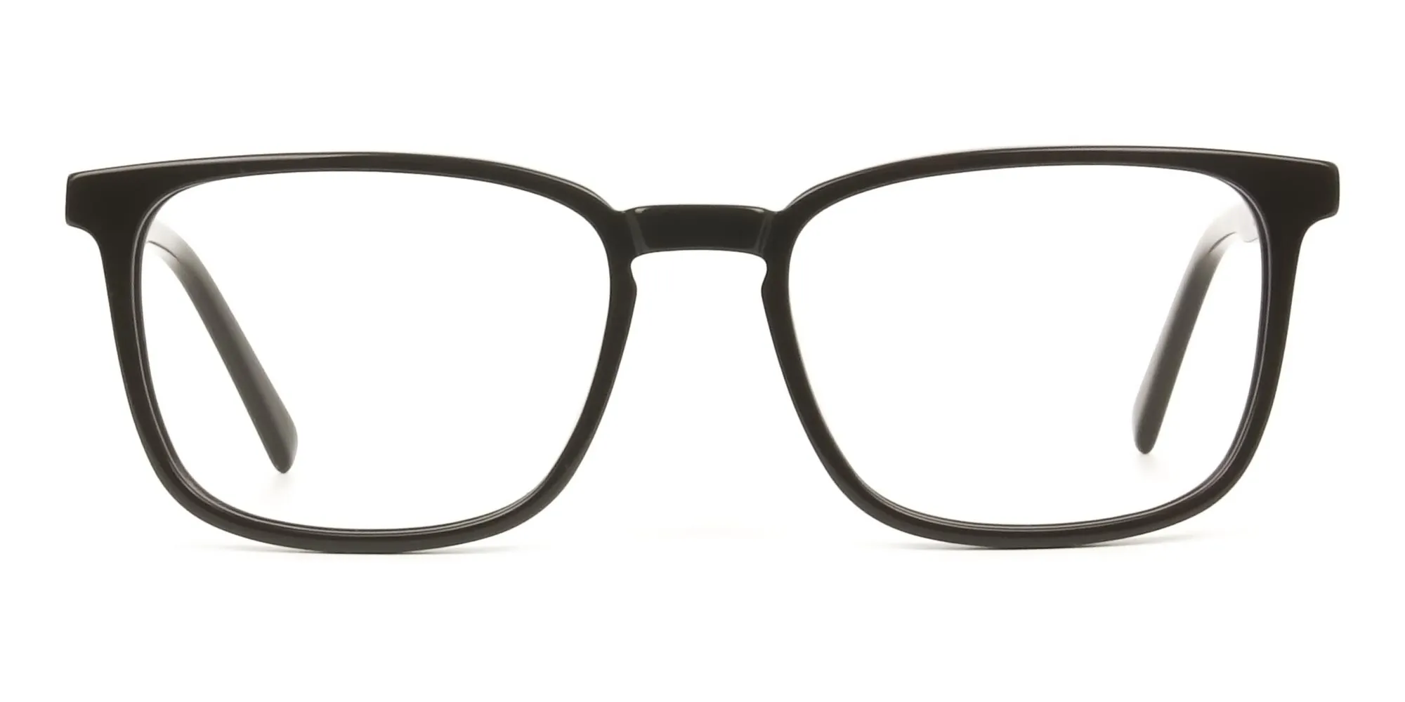 Lightweight Dark Brown Sport Style Rectangular Glasses - 2