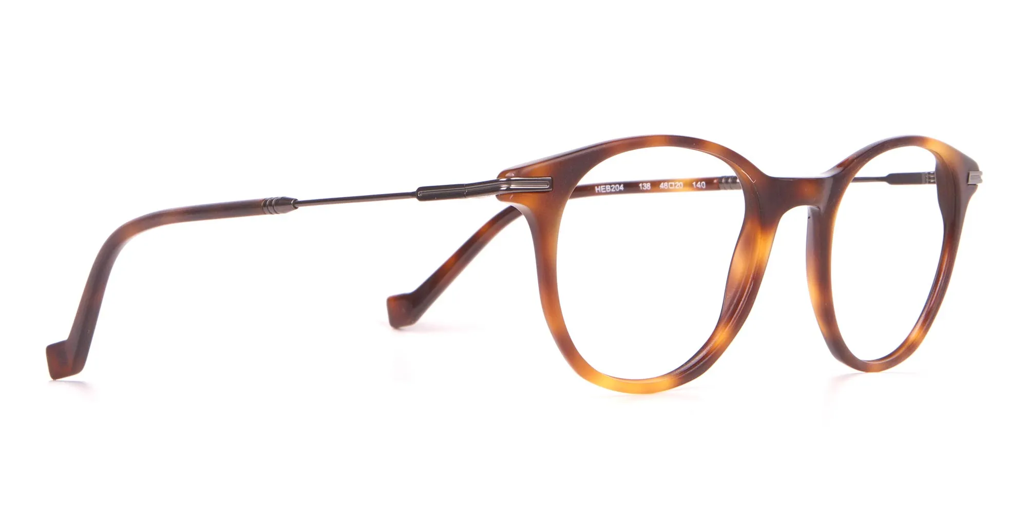 HACKETT HEB204 Full-Rim Classic Round Frame In Tortoise-2