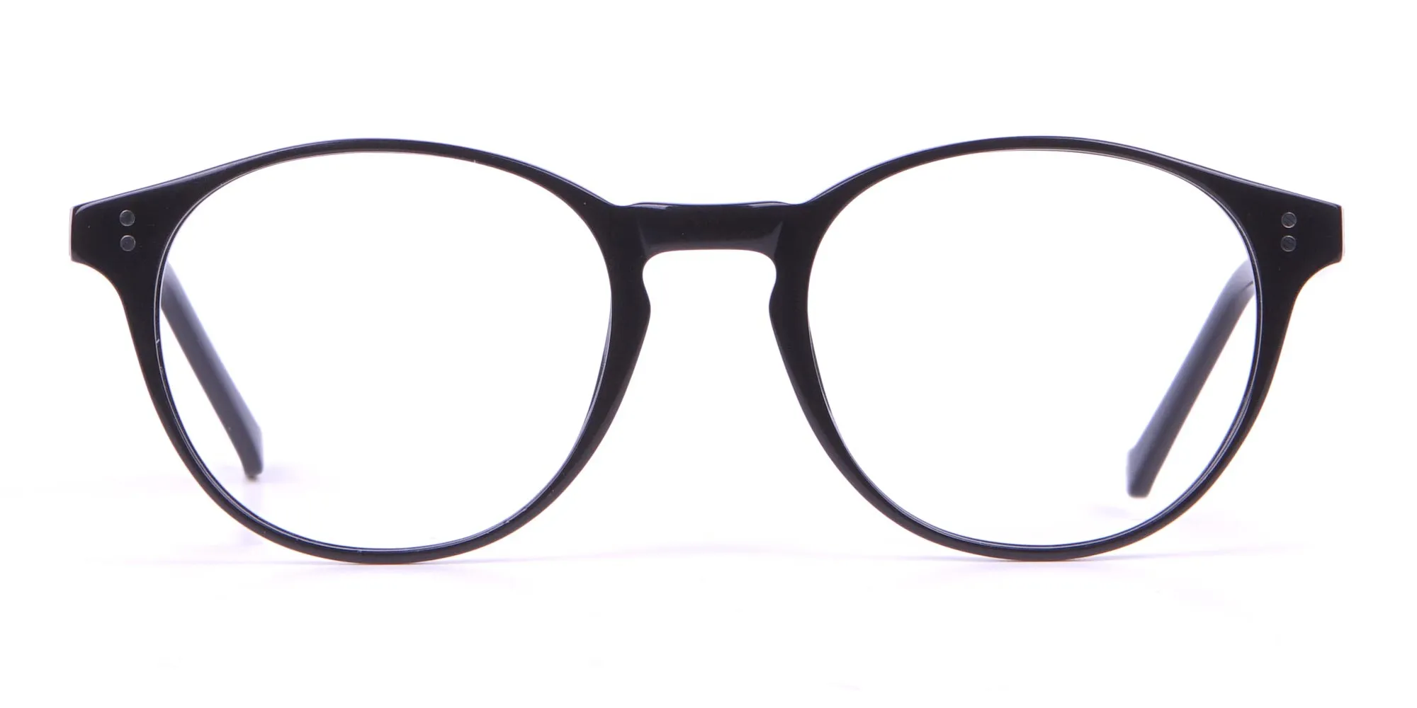 HACKETT Bespoke HEB218 Petite Round Glasses In Black -2
