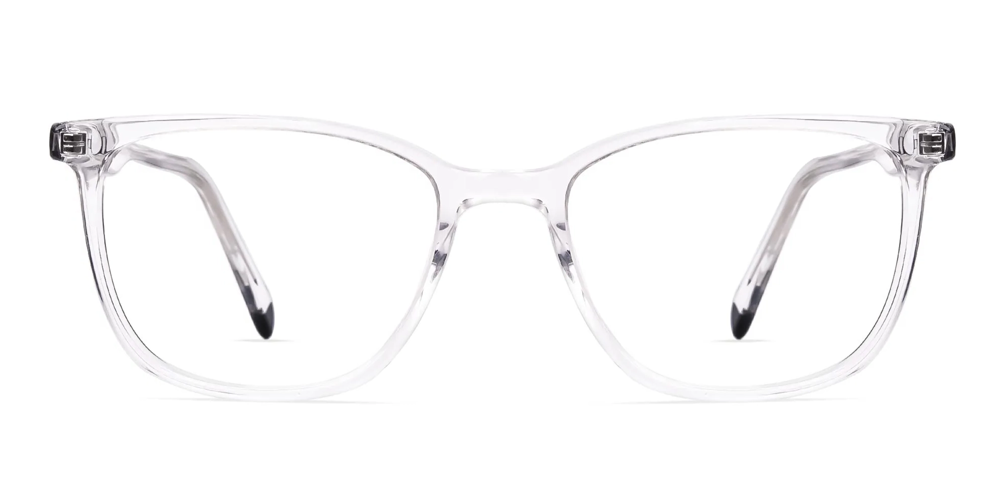 Transparent Square Rectangular Glasses Frames-2