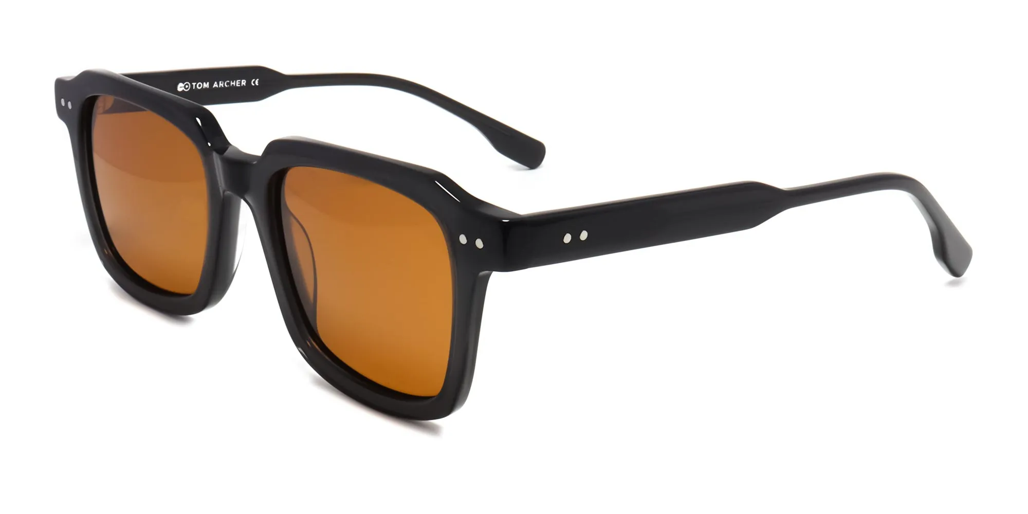 black square sunglasses for men & women-2