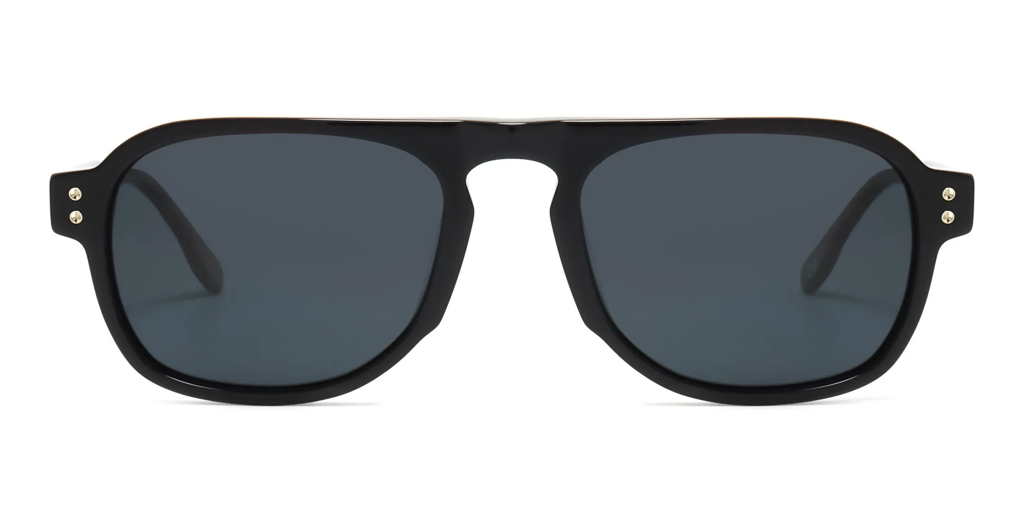 Black Aviator sunglasses-2