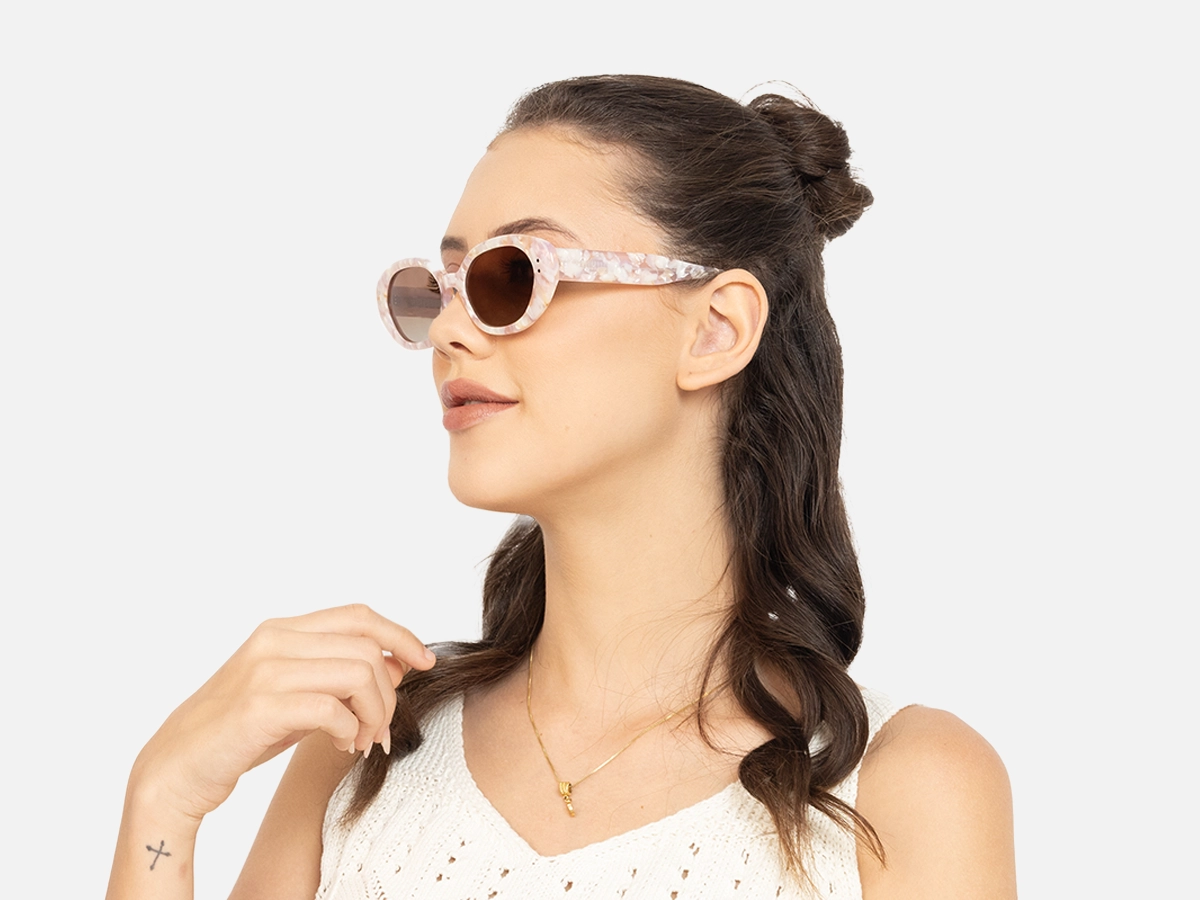 Oval Sunglasses Womens-1