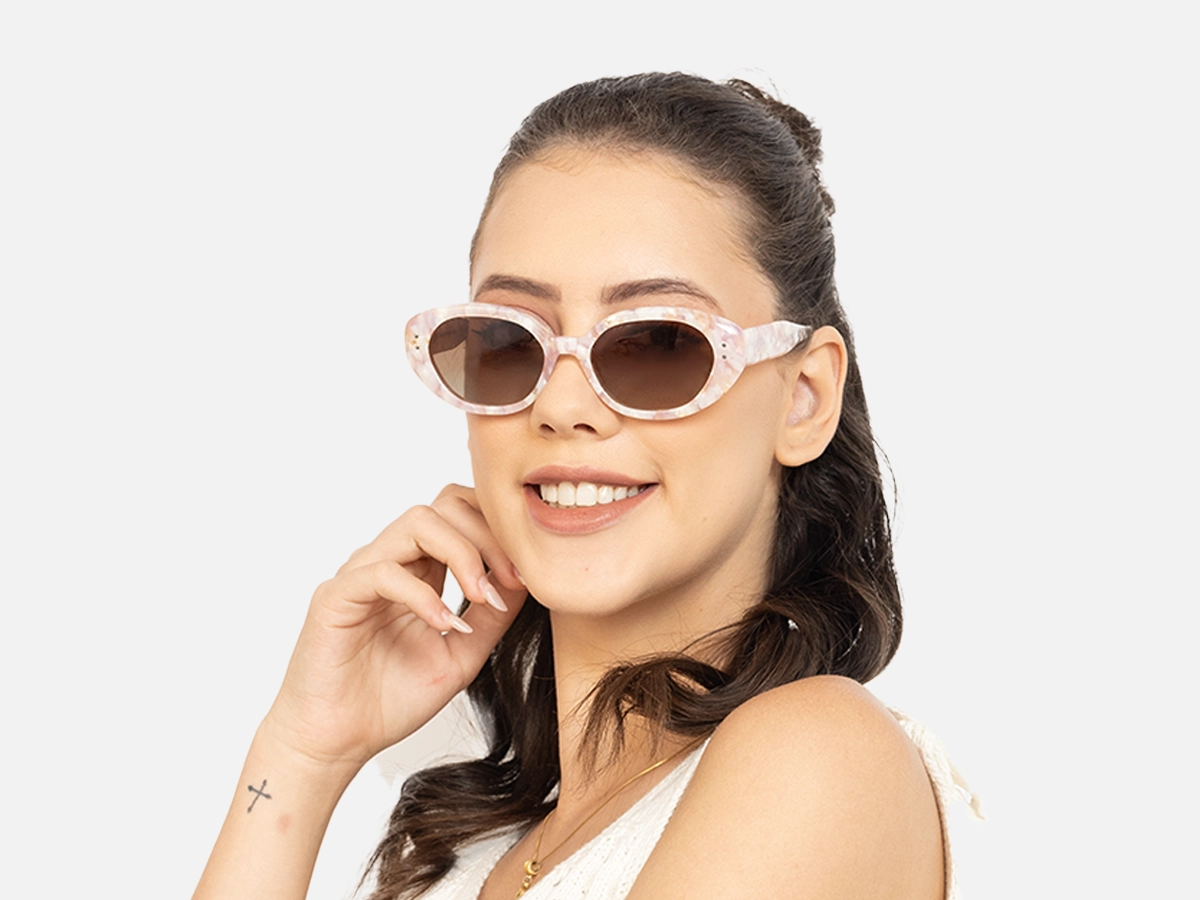 Oval Sunglasses Womens-1