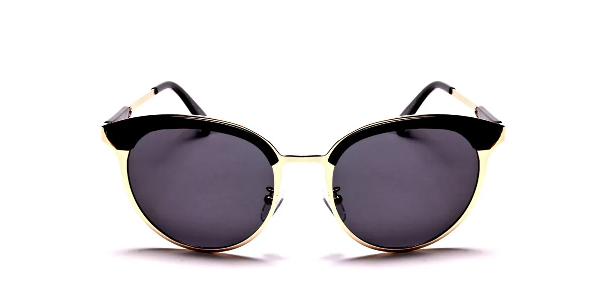 GOLD ROUND Sunglasses -1