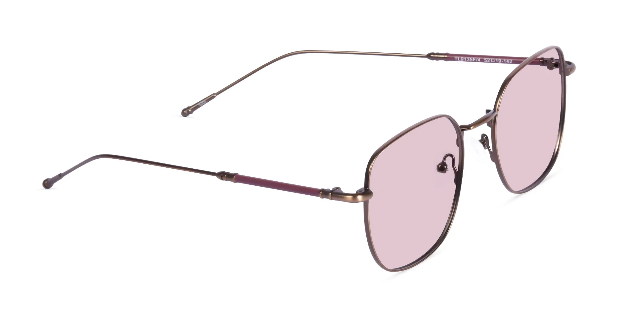 Pink Square Sunglasses-1