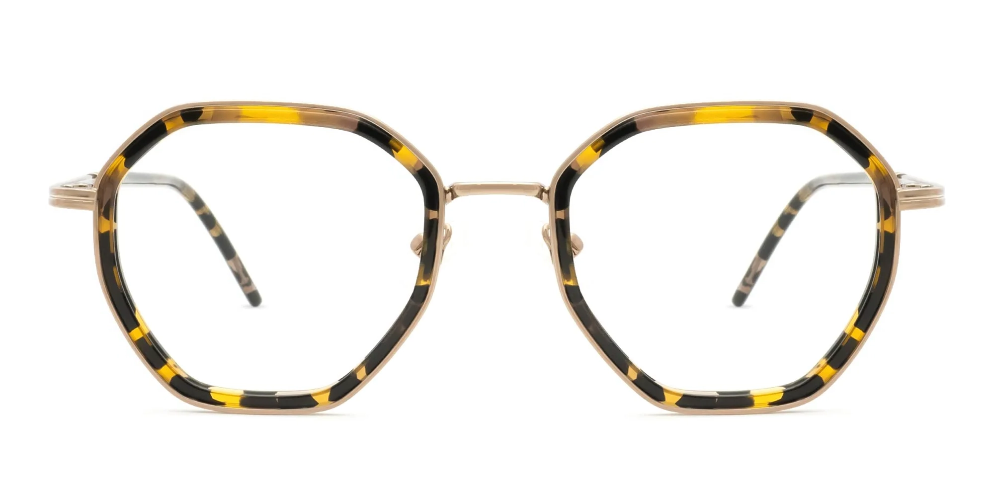 Hexagon Shape Glasses Frames-2