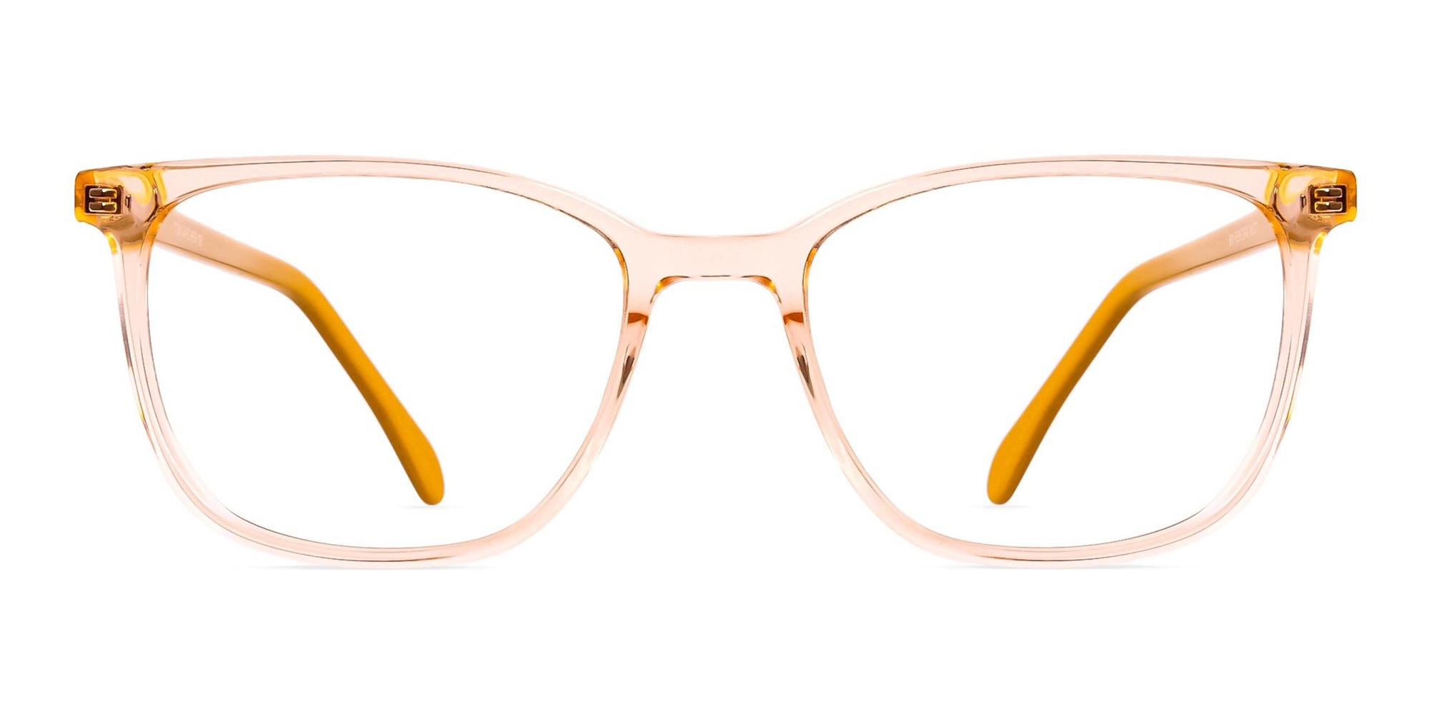 Crystal-Clear-Orange-Rectangular-Glasses-Frames-1