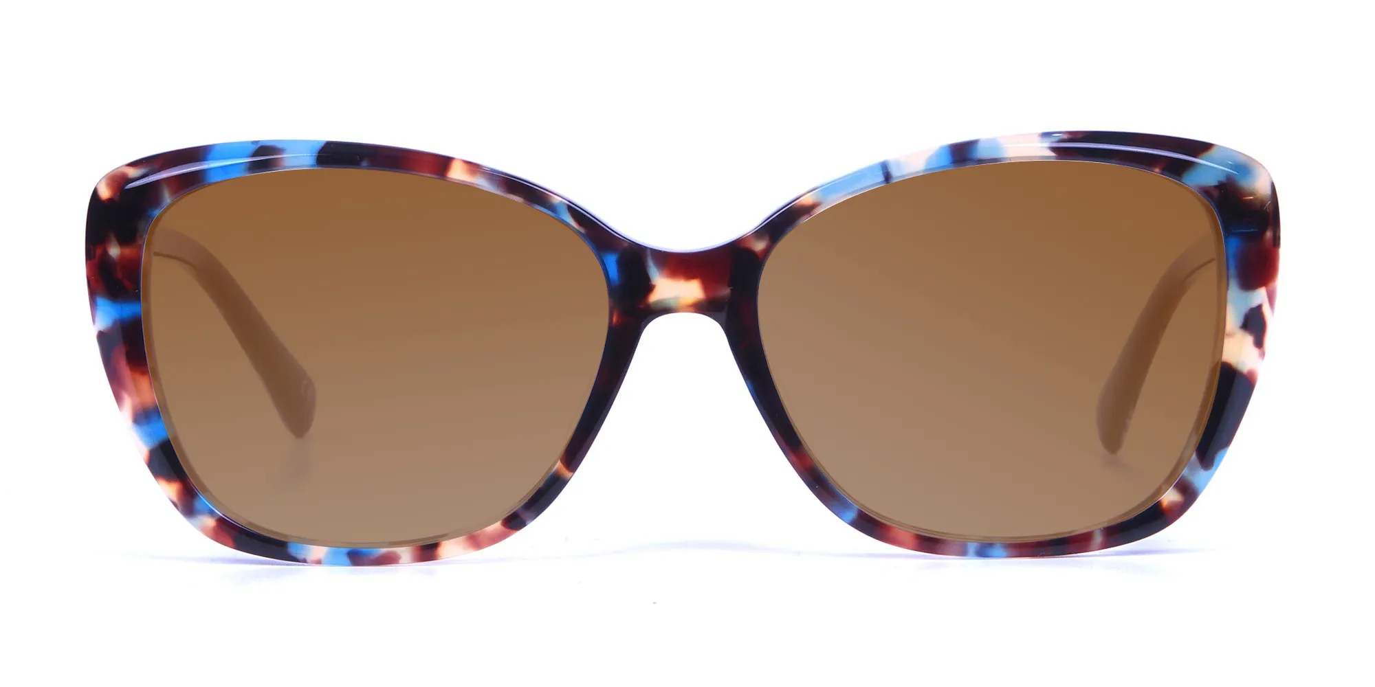 Women`s Brown Tortoiseshell Sunglasses-3
