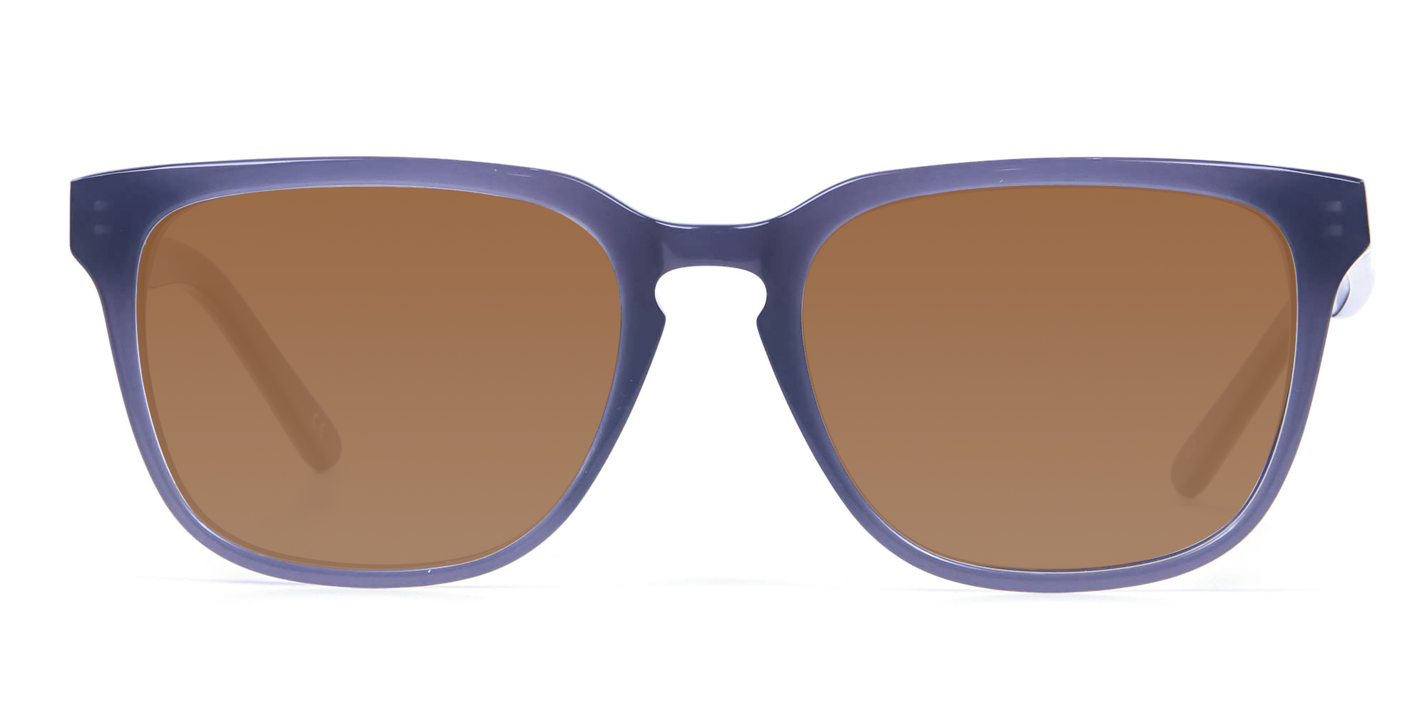 Boxy Sunglasses in Silver Grey  - 3
