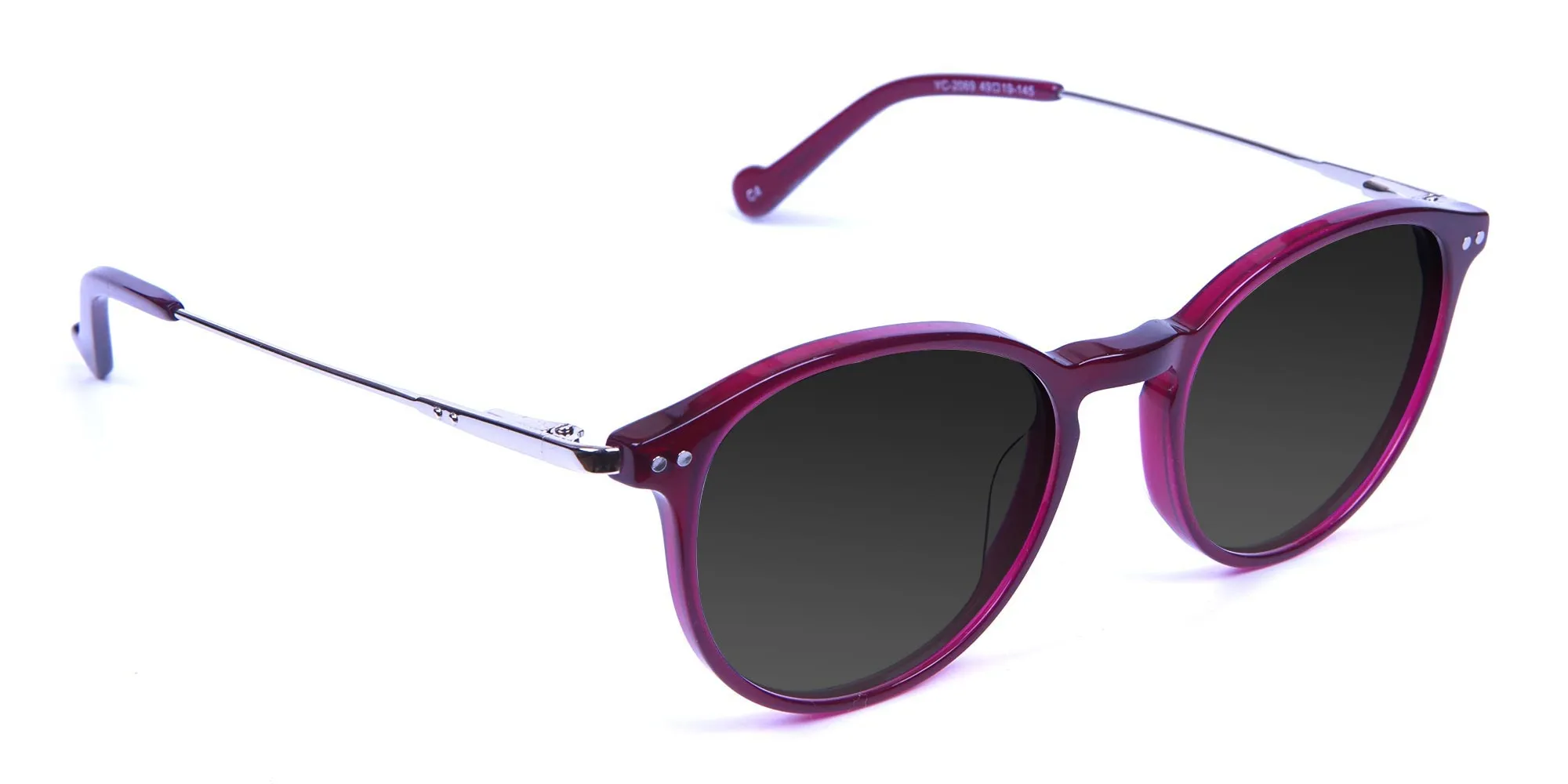 Burgundy Sunglasses - 2