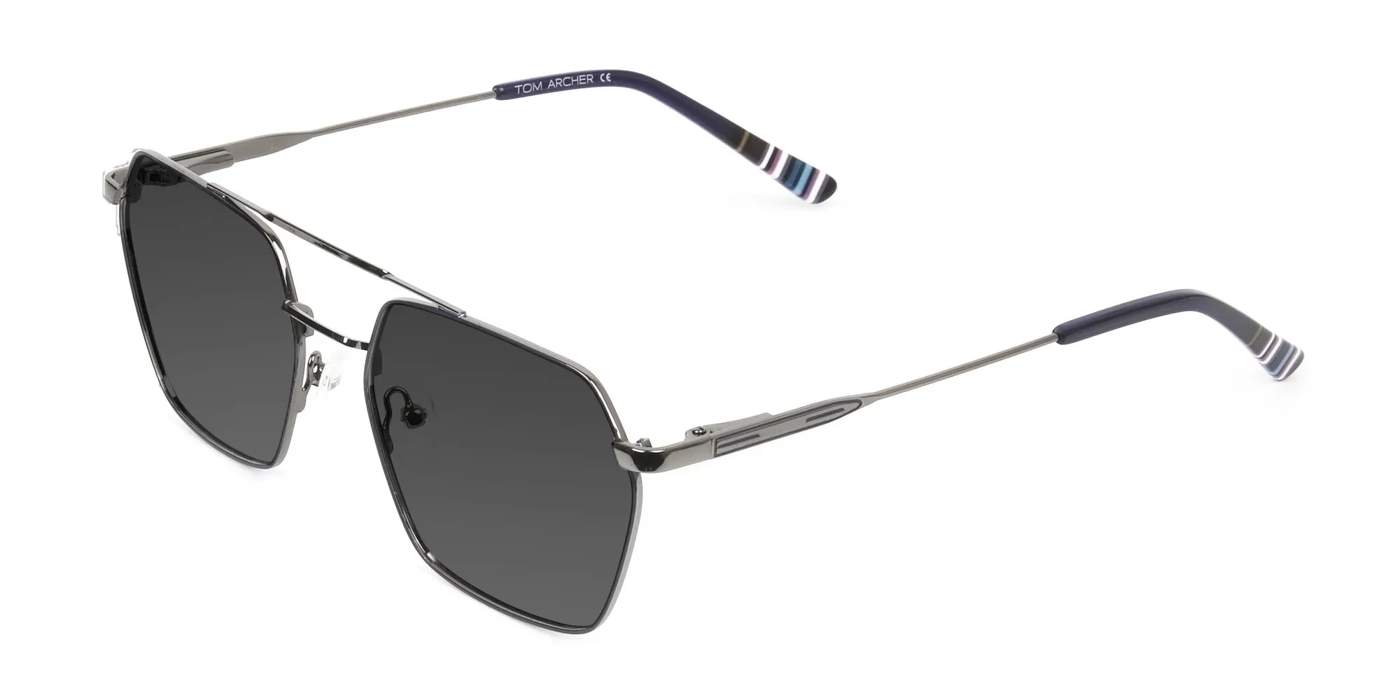 dark-navy-gunmetal-grey tinted-thin-frame-sunglasses-2