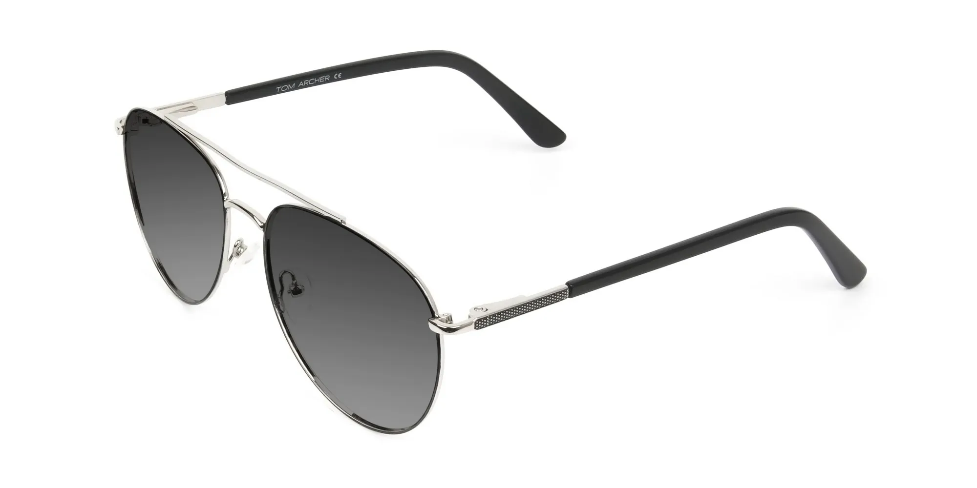 ultralight-black-silver-pilot-grey-tinted-sunglasses-frames-2