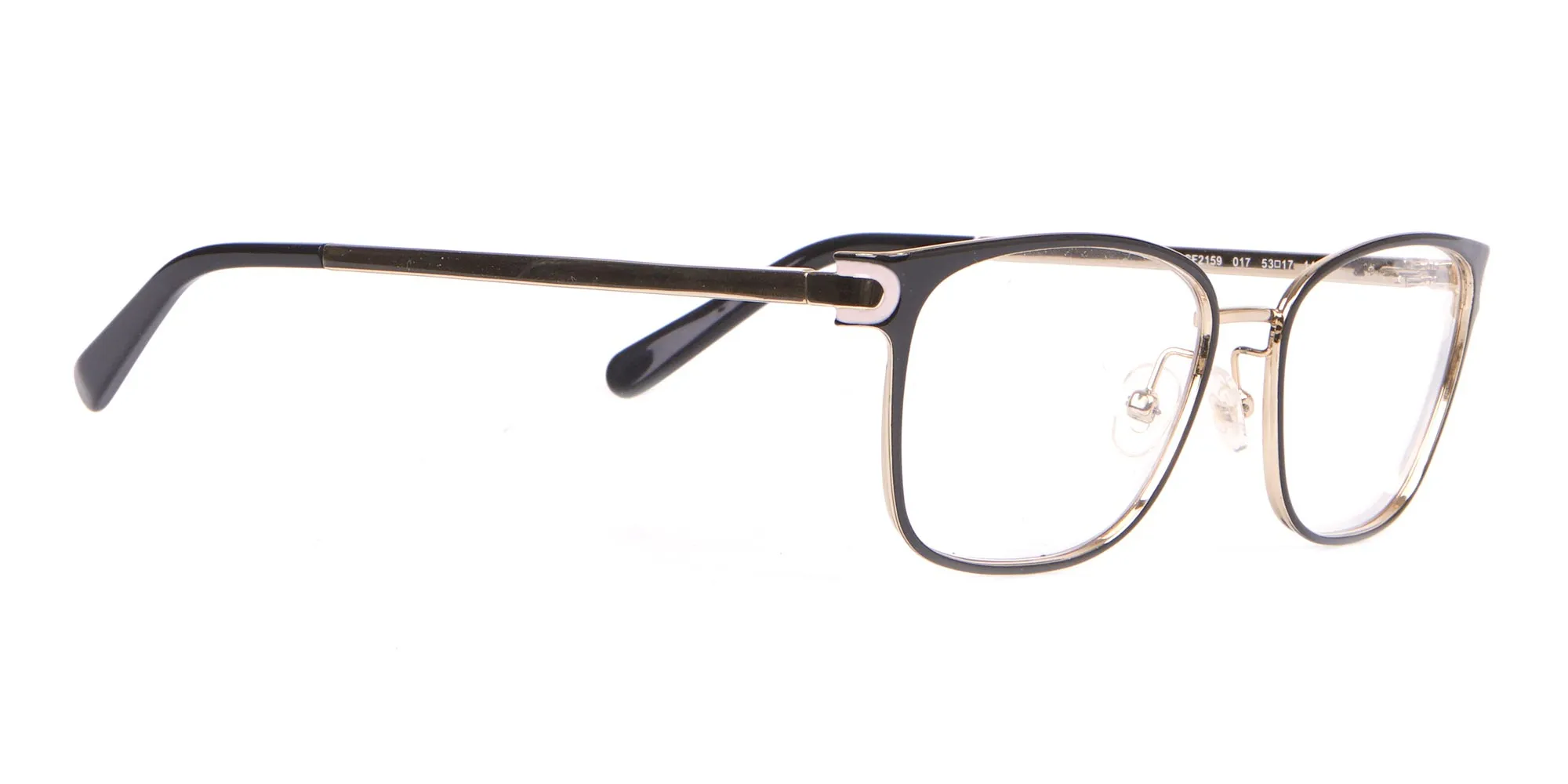 Salvatore Ferragamo SF2159  Metal Rectangular Frame Black-2