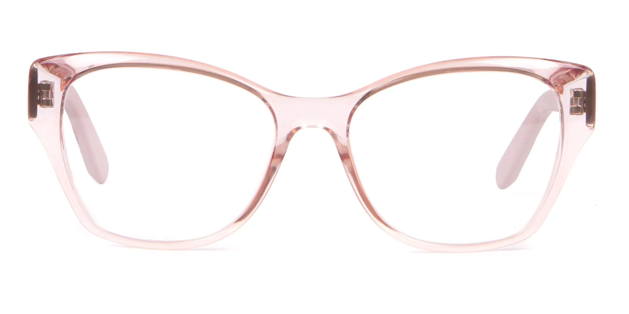 Salvatore Ferragamo SF2827 Cateye Wayfarer Glasses Nude-2
