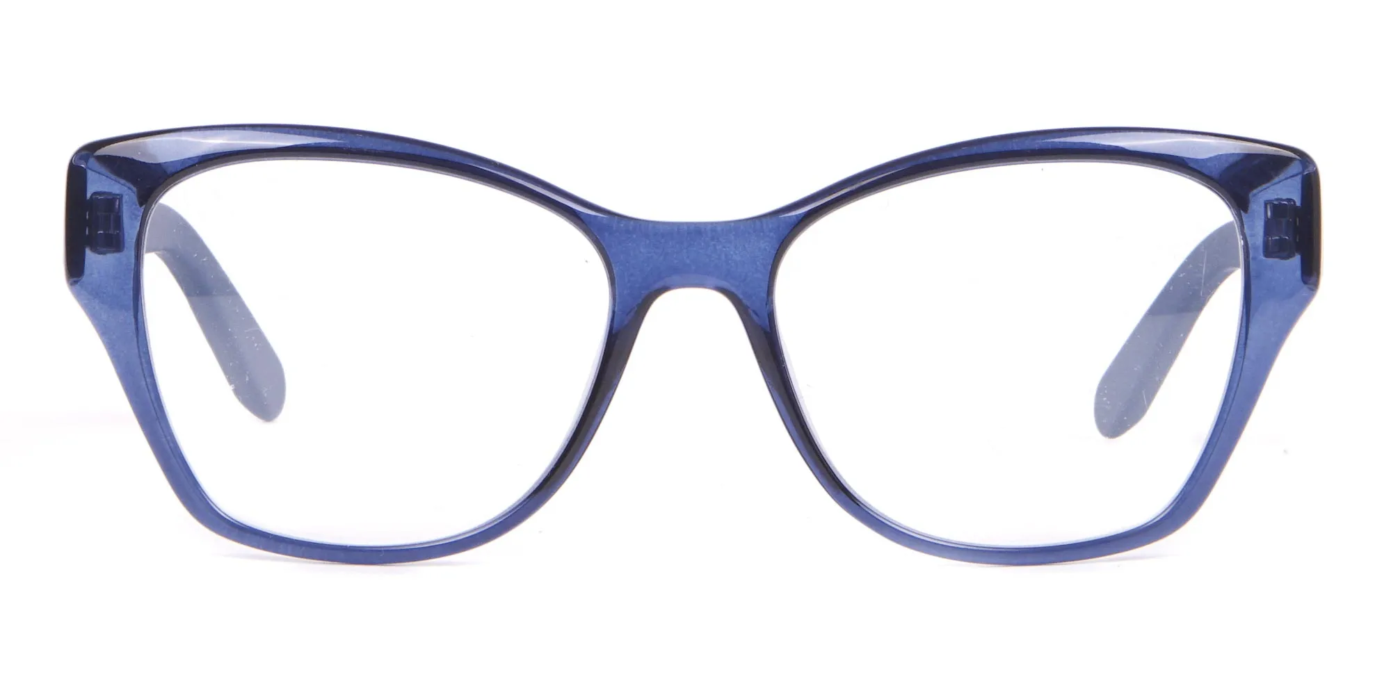 Salvatore Ferragamo SF2827 Cateye Square Glasses Blue-2