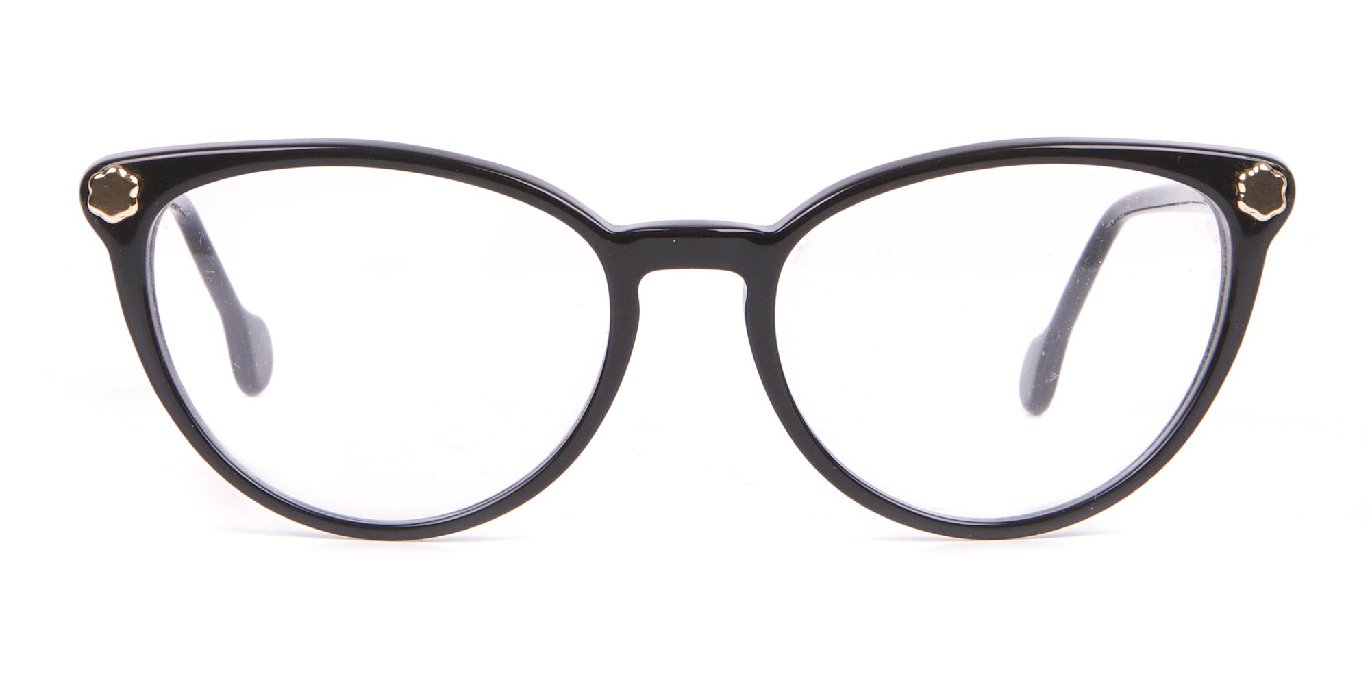Salvatore Ferragamo SF2837 Women`s Cateye Glasses Black-1