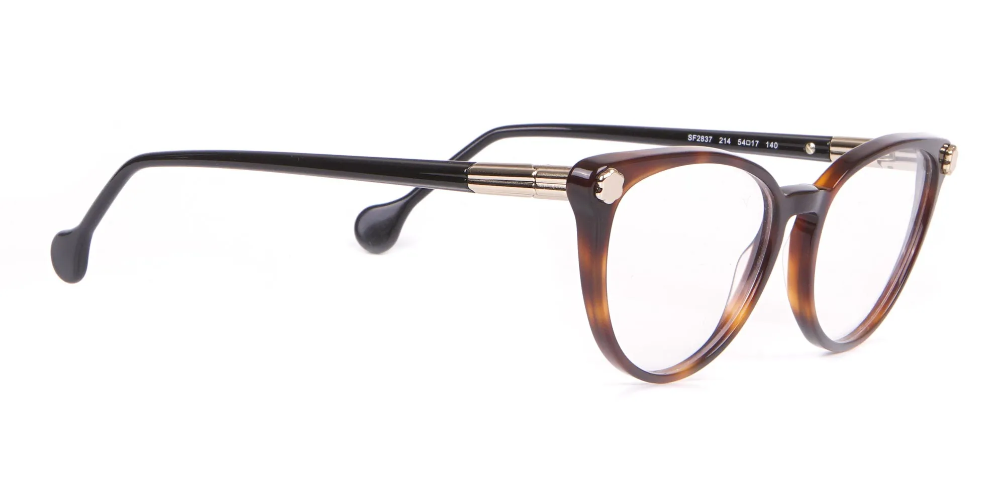 Salvatore Ferragamo SF2837 Women's Cateye Glasses Tortoise-2