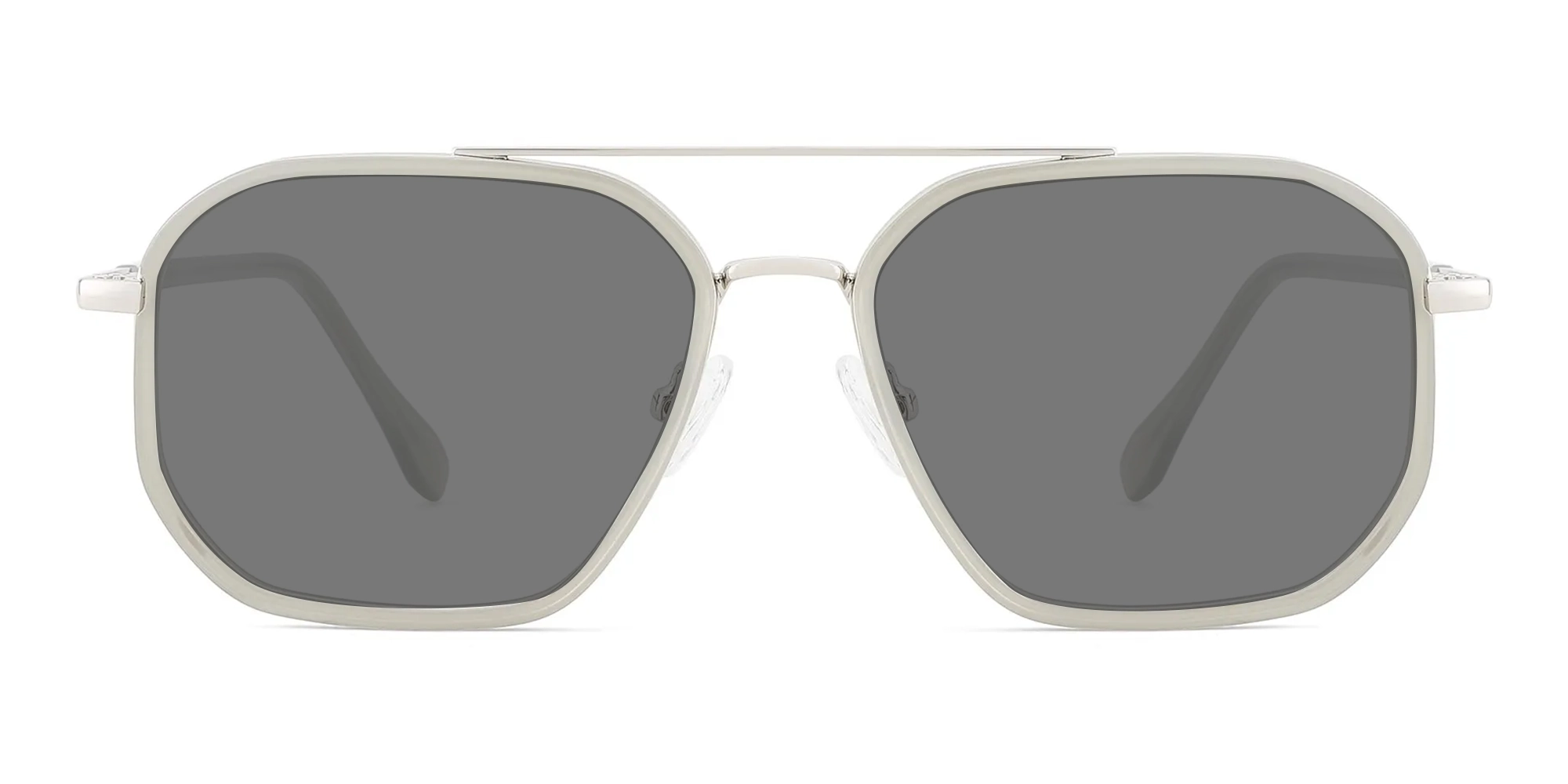 Geometric Pilot Sunglasses-1