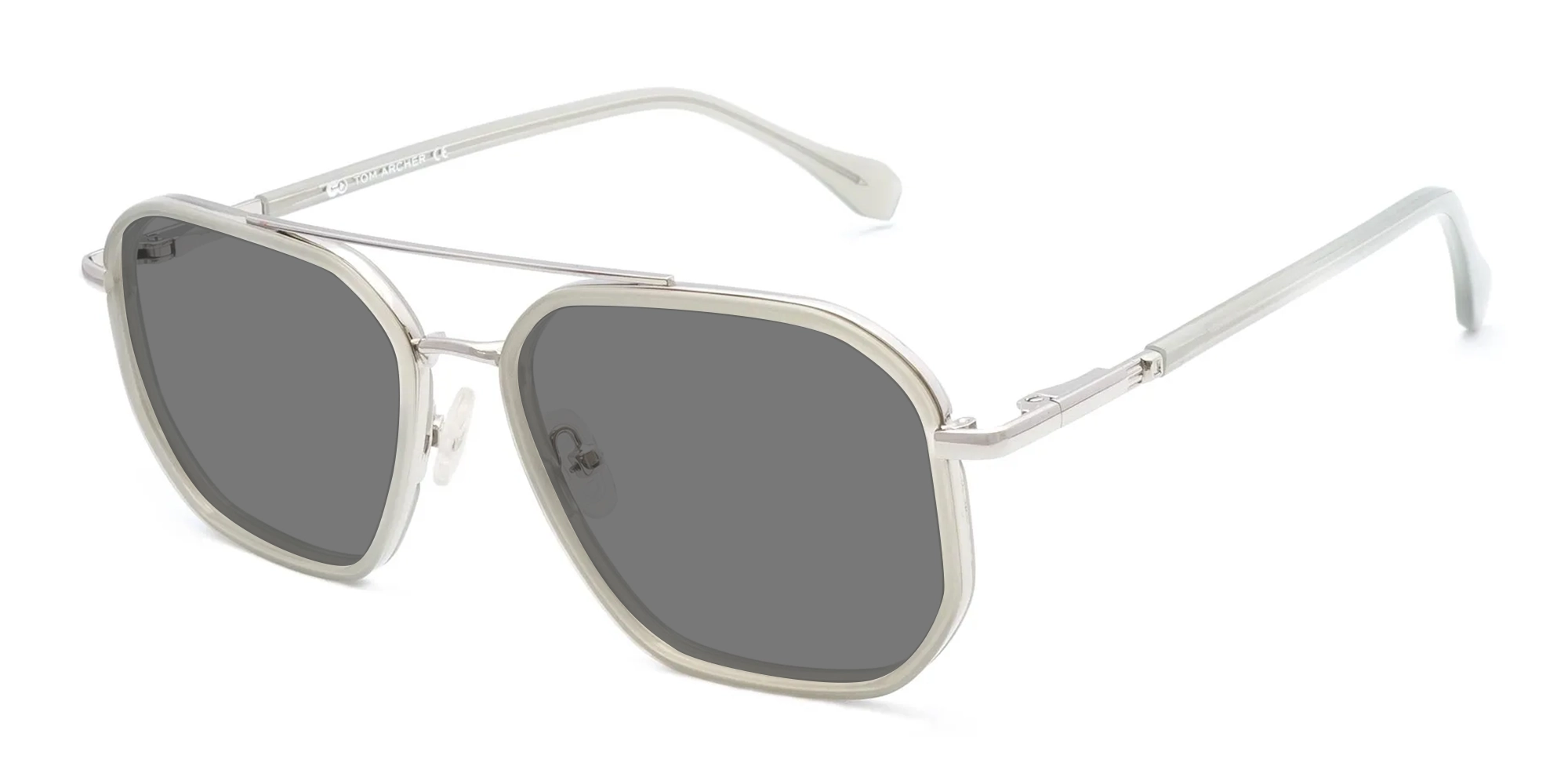 Geometric Pilot Sunglasses-1