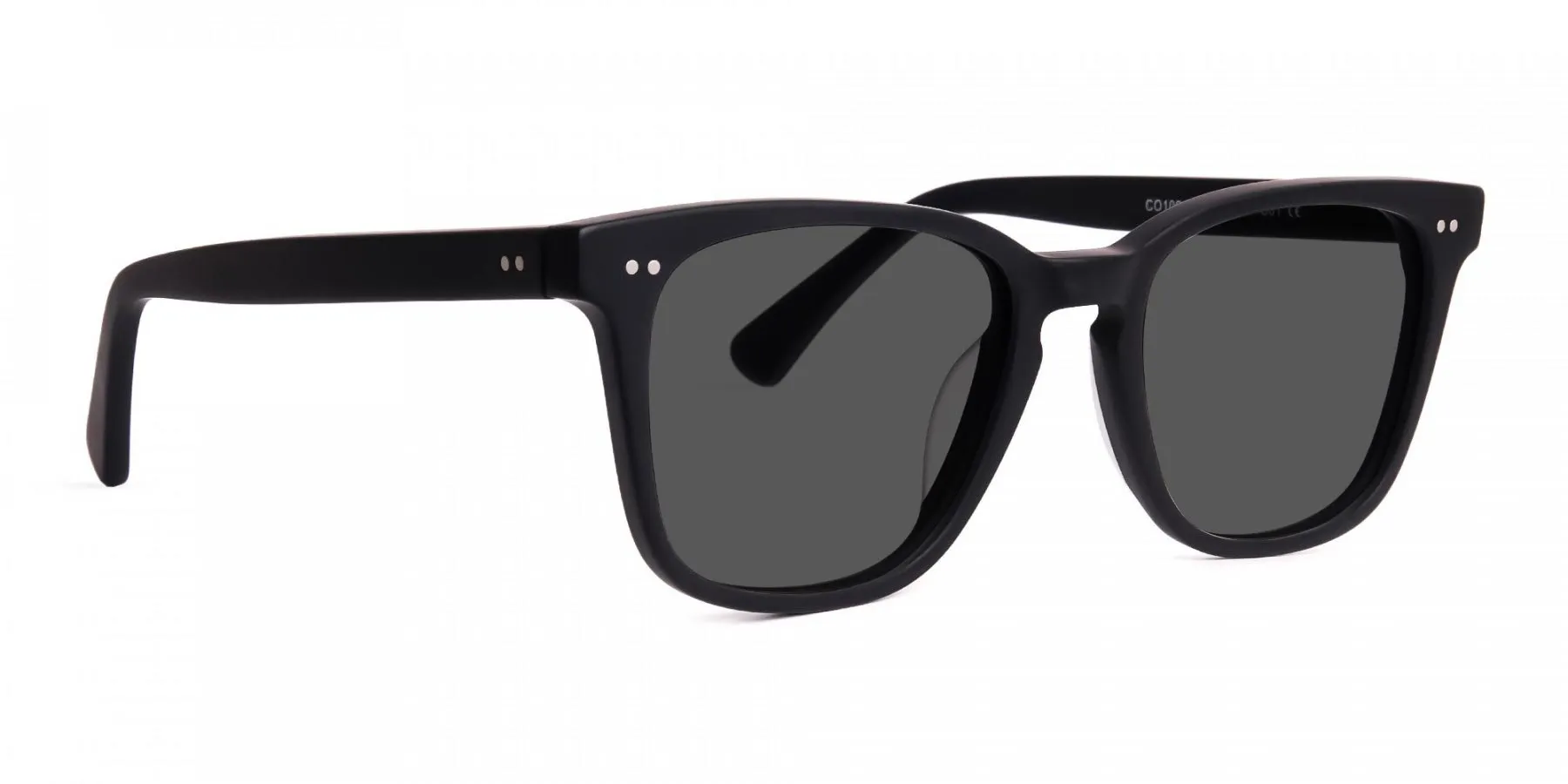 black frame sunglasses-2