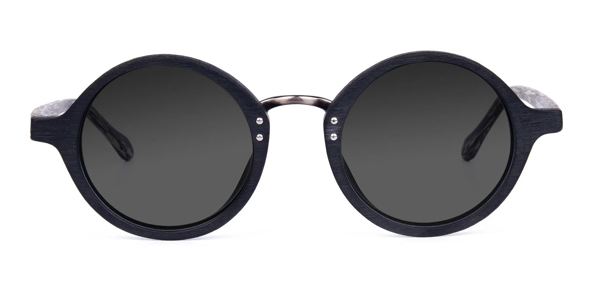 Black-Round-Wood-Sunglasses-with-Grey-Tint-2
