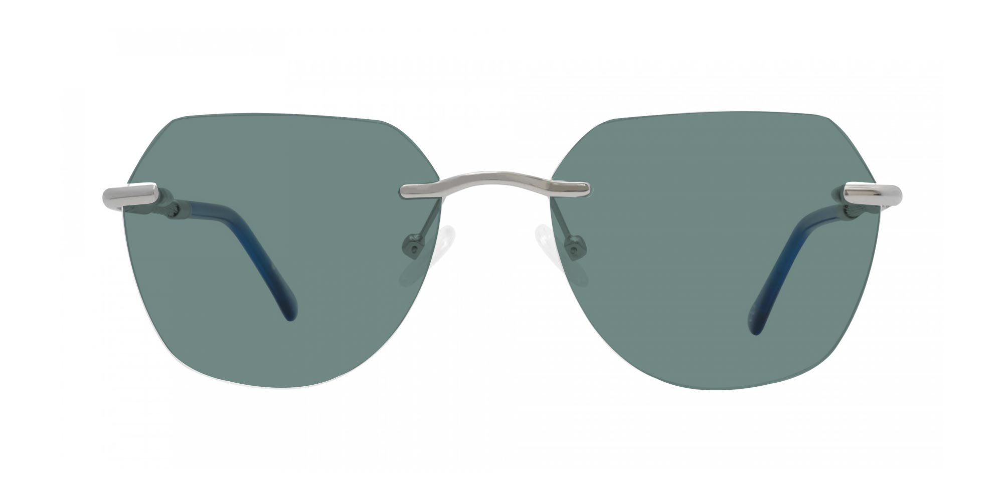 Rimless Tinted Sunglasses-1