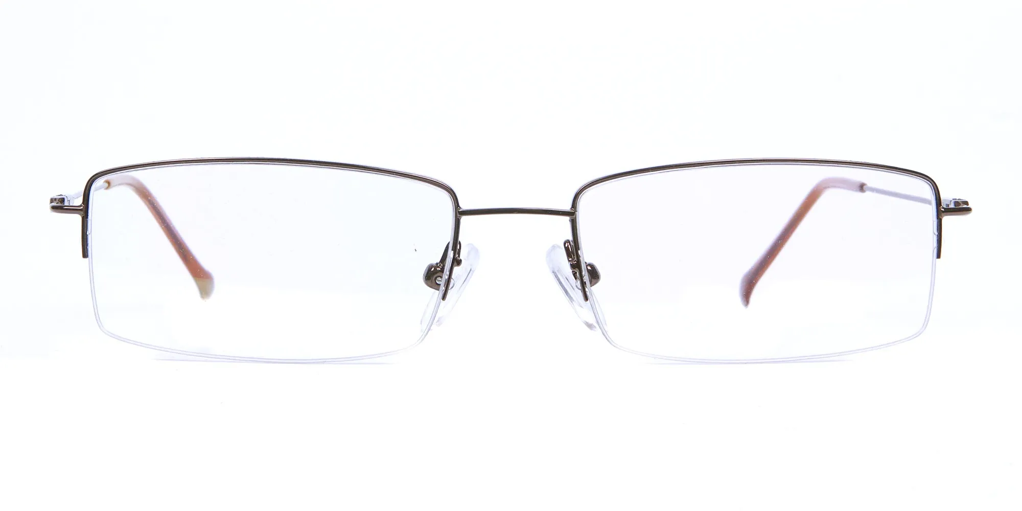 Smart Brown Rectangular Glasses -2