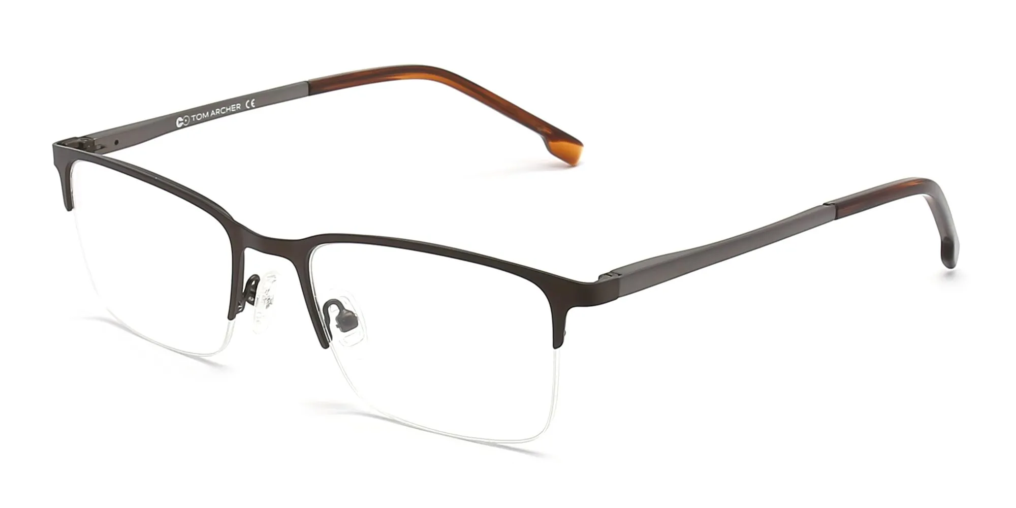 Dark Brown Glasses Frames-2