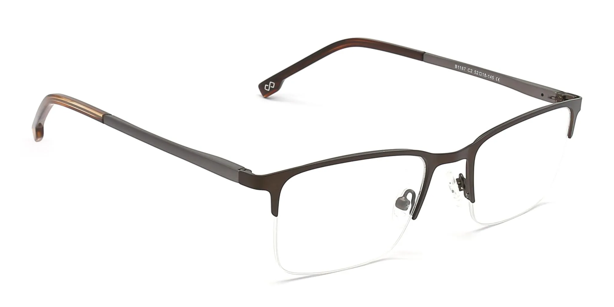 Dark Brown Glasses Frames-2